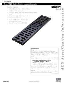 Trinchera compuesto ranurado con diseño robusto para aplicaciones industriales