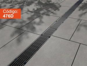 Trinchera de hierro dúctil con diseño longitudinal para aplicaciones industriales