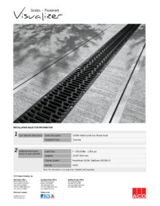 Trinchera de hierro dúctil ranurada modelo S200K con diseño robusto para aplicaciones industriales