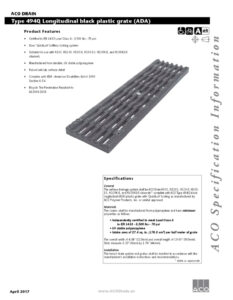Trinchera longitudinal de plástico con diseño resistente para aplicaciones industriales