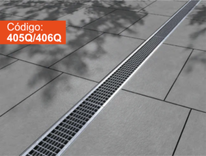 Detalle de malla de acero galvanizado para trinchera modelo 405Q-406Q