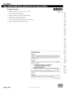 Trinchera de malla de acero modelo 405D-406D con estructura resistente y diseño industrial