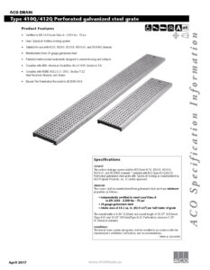 Trinchera de acero galvanizado perforado con diseño robusto para aplicaciones industriales