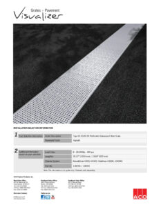 Trinchera de acero galvanizado perforado con diseño estructural para manejo de fluidos industriales