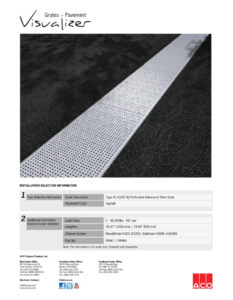 Trinchera de acero galvanizado con perforaciones para drenaje y ventilación