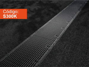 Trinchera de hierro dúctil Powerlok ACO S300K para sistemas de drenaje