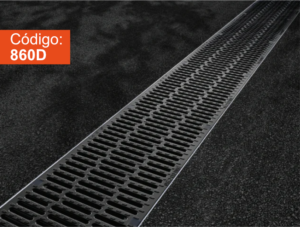 Trinchera de hierro dúctil ranurado modelo 860D para sistemas hidráulicos industriales