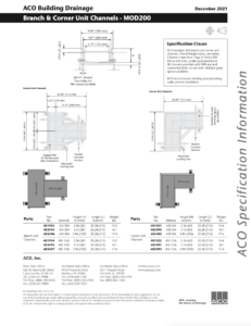 Unidad de canalización de esquina y ramificación MOD200 para sistemas hidráulicos