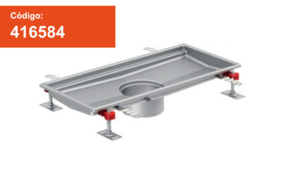 Canal Higiénico Box 200x530mm (AISI 304)