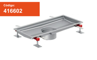 Canal Higiénico Box 200x530mm (AISI 316L)