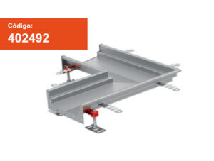 Unidad de esquina modular fabricada en acero inoxidable AISI 304 para aplicaciones industriales