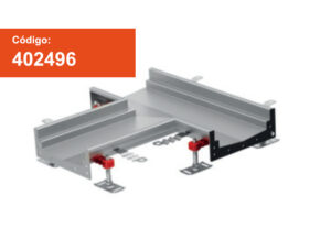 Unidad de ramal modular 200 fabricada en acero inoxidable AISI 304 para sistemas hidráulicos