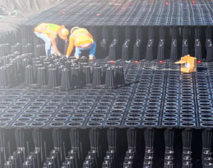 Sistema de contención hidráulica Maysi distribuido por ACO para aplicaciones industriales